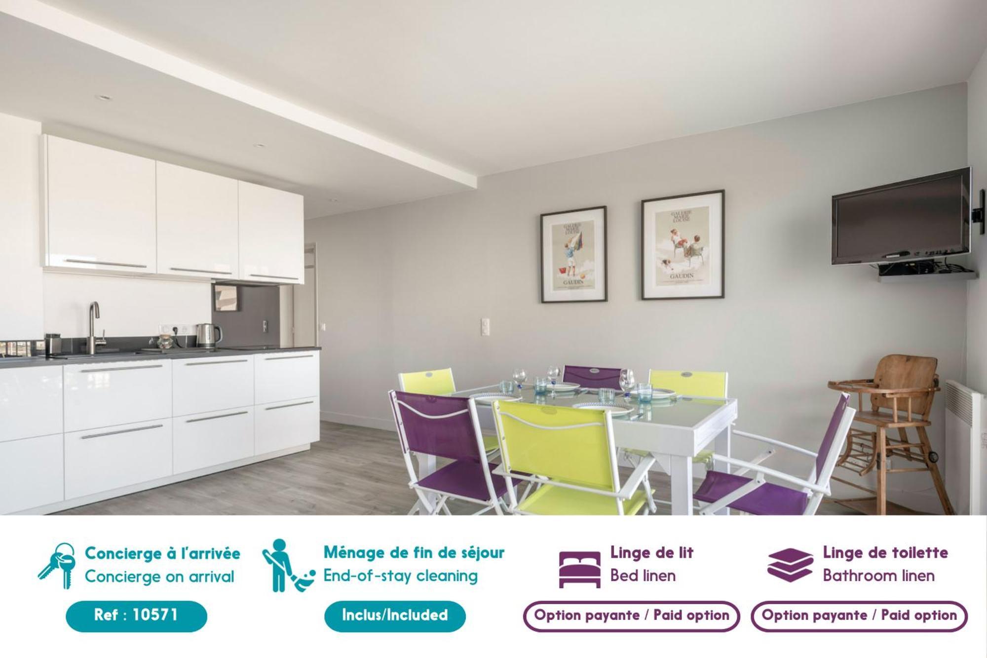 Appartement Pour 4 Avec Vue Sur La Marina ปอร์นิเชต์ ภายนอก รูปภาพ